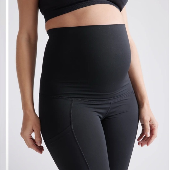 Performance Maternity & Postpartum Pocket Leggings 28” - Picture 3 of 6